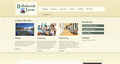 Desktop Screenshot of hollabrook.com